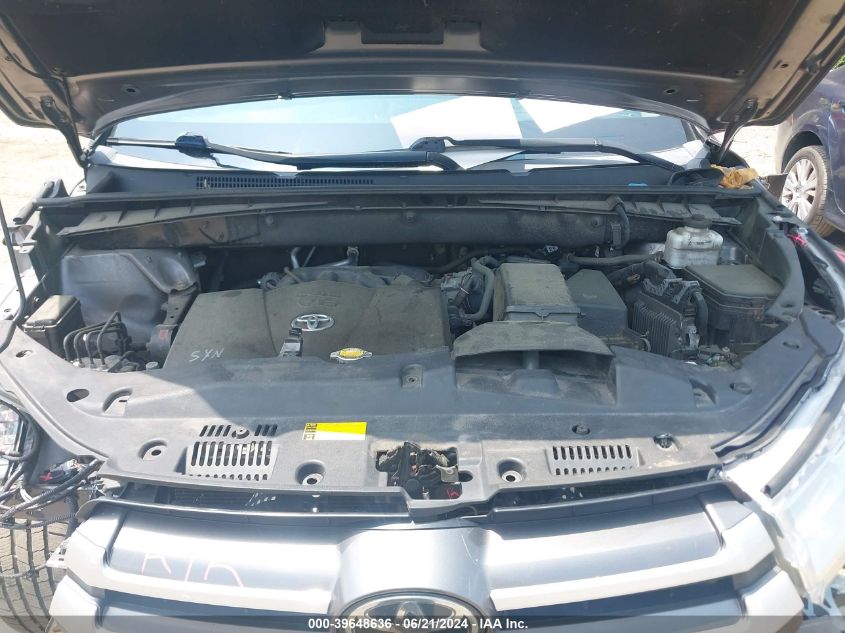 2017 Toyota Highlander Xle VIN: 5TDJZRFH9HS398202 Lot: 39648636