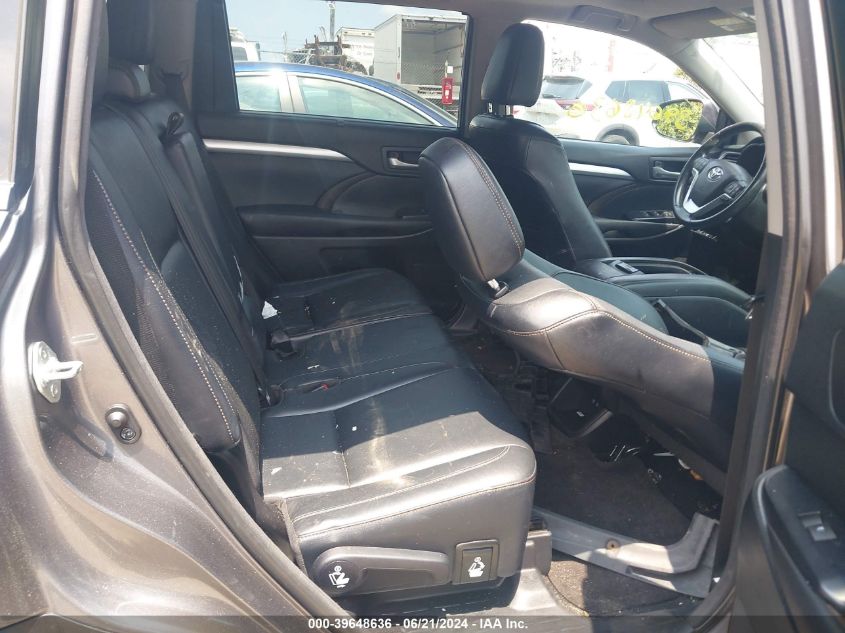 2017 Toyota Highlander Xle VIN: 5TDJZRFH9HS398202 Lot: 39648636