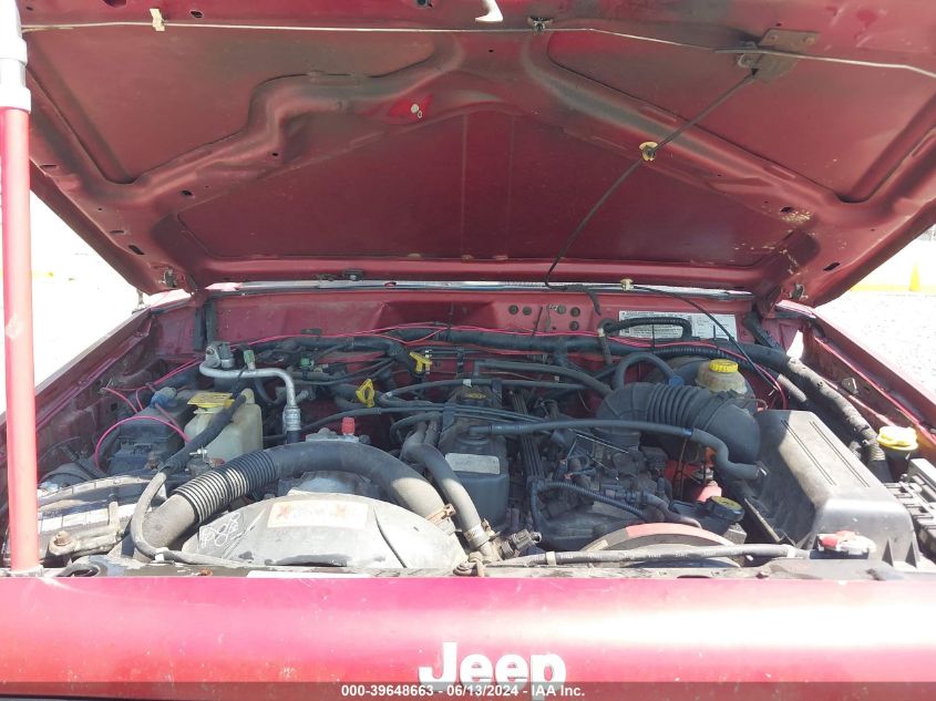 1998 Jeep Cherokee Sport/Classic VIN: 1J4FJ68S2WL284586 Lot: 39648663