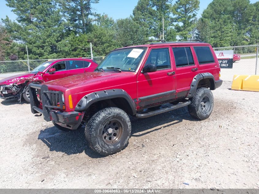 1998 Jeep Cherokee Sport/Classic VIN: 1J4FJ68S2WL284586 Lot: 39648663