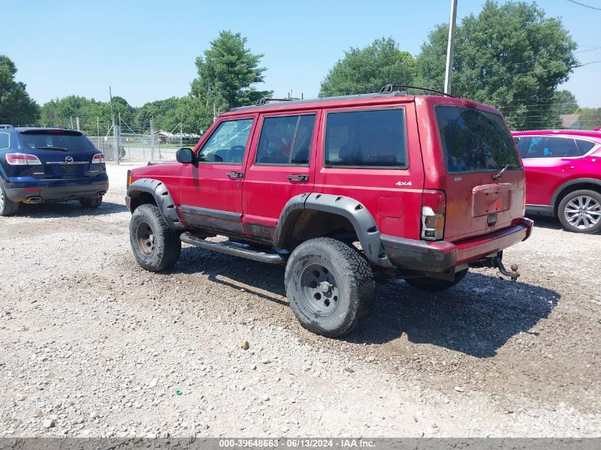 1998 Jeep Cherokee Sport/Classic VIN: 1J4FJ68S2WL284586 Lot: 39648663