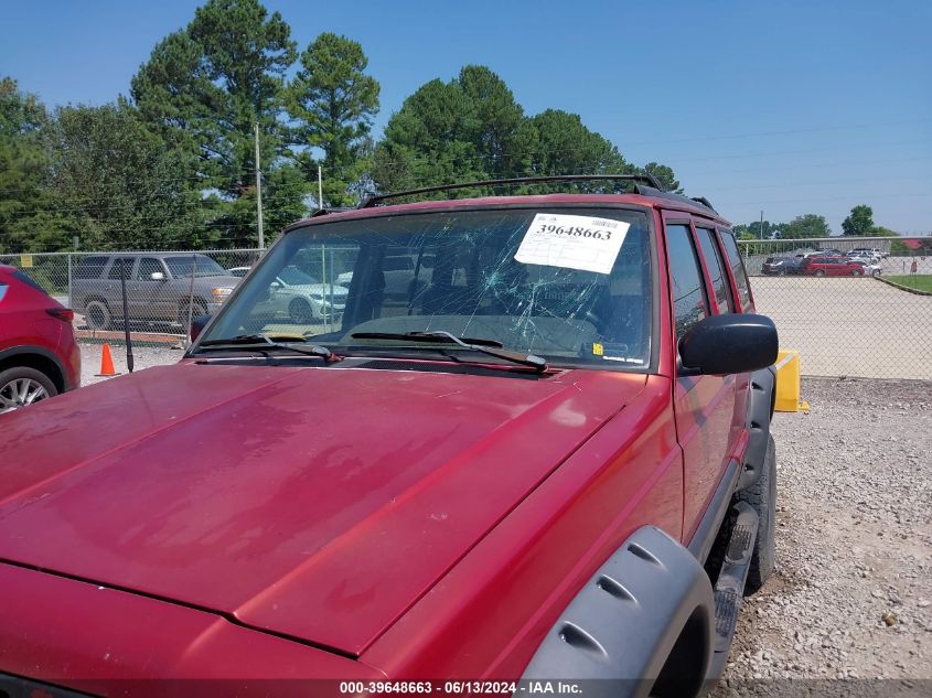 1998 Jeep Cherokee Sport/Classic VIN: 1J4FJ68S2WL284586 Lot: 39648663