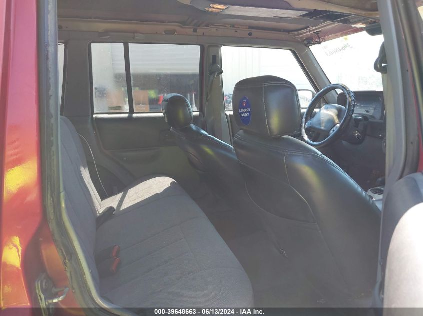 1998 Jeep Cherokee Sport/Classic VIN: 1J4FJ68S2WL284586 Lot: 39648663