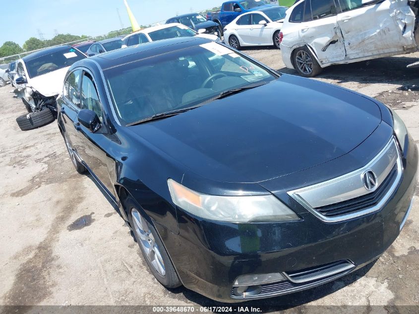 2012 Acura Tl 3.5 VIN: 19UUA8F2XCA012100 Lot: 39648670