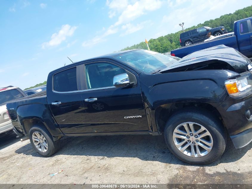 2016 GMC Canyon Slt VIN: 1GTP6DE1XG1382001 Lot: 39648678