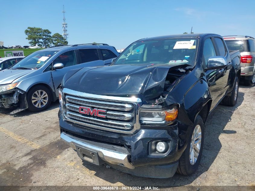 2016 GMC Canyon Slt VIN: 1GTP6DE1XG1382001 Lot: 39648678