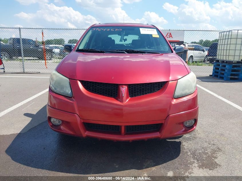 2004 Pontiac Vibe VIN: 5Y2SL62834Z422030 Lot: 39648680