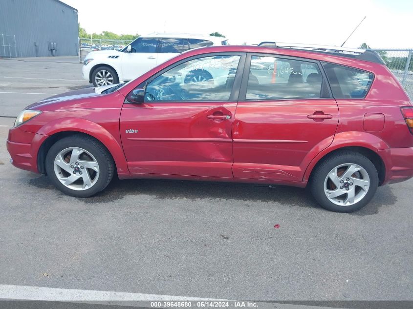 2004 Pontiac Vibe VIN: 5Y2SL62834Z422030 Lot: 39648680