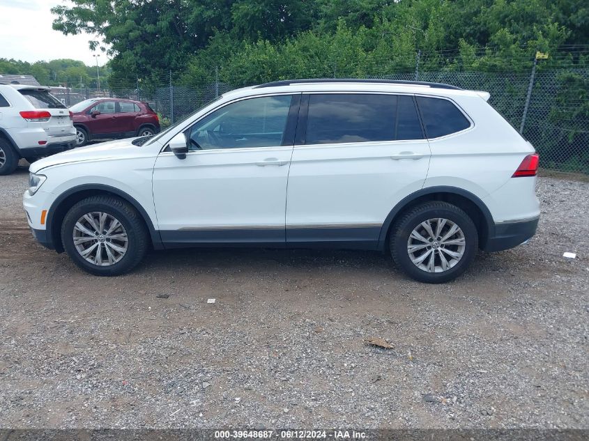 2018 Volkswagen Tiguan 2.0T Se/2.0T Sel VIN: 3VV2B7AX2JM023738 Lot: 39648687