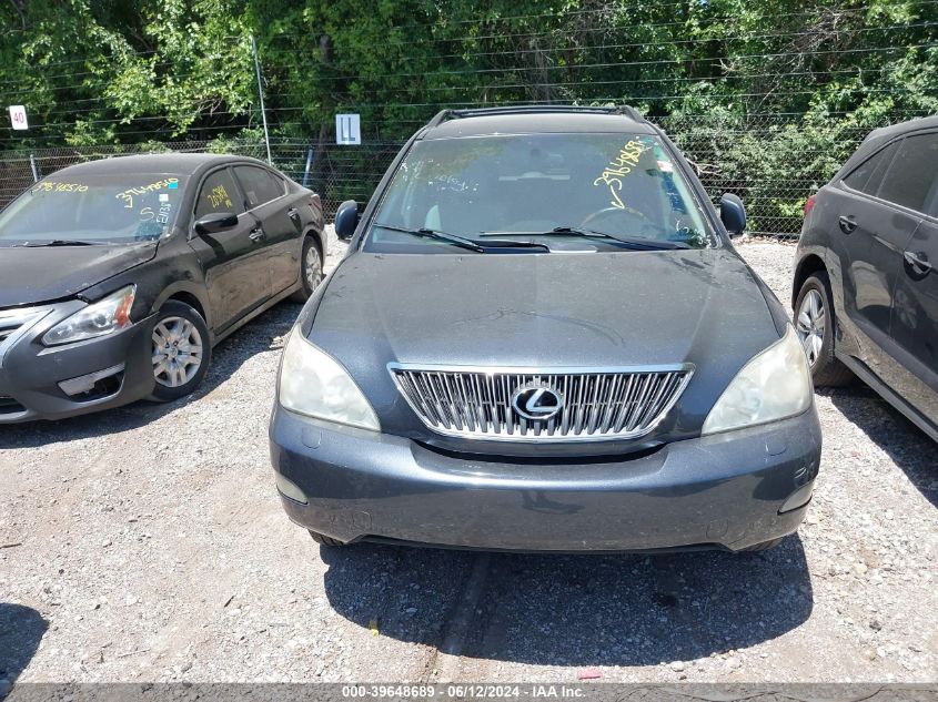 2007 Lexus Rx 350 VIN: 2T2HK31U77C018362 Lot: 39648689