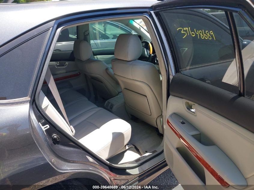 2007 Lexus Rx 350 VIN: 2T2HK31U77C018362 Lot: 39648689