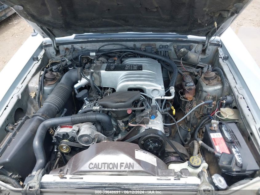 1986 Ford Mustang Lx/Gt VIN: 1FABP28M8GF316959 Lot: 39648691