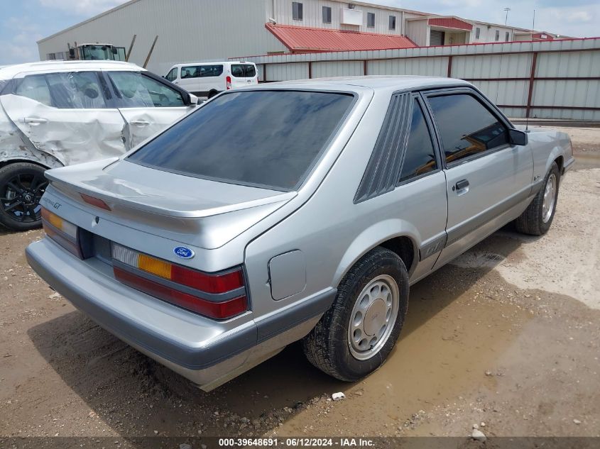 1986 Ford Mustang Lx/Gt VIN: 1FABP28M8GF316959 Lot: 39648691