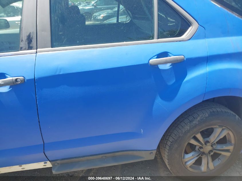 2013 Chevrolet Equinox Ls VIN: 2GNALBEK9D6275744 Lot: 39648697