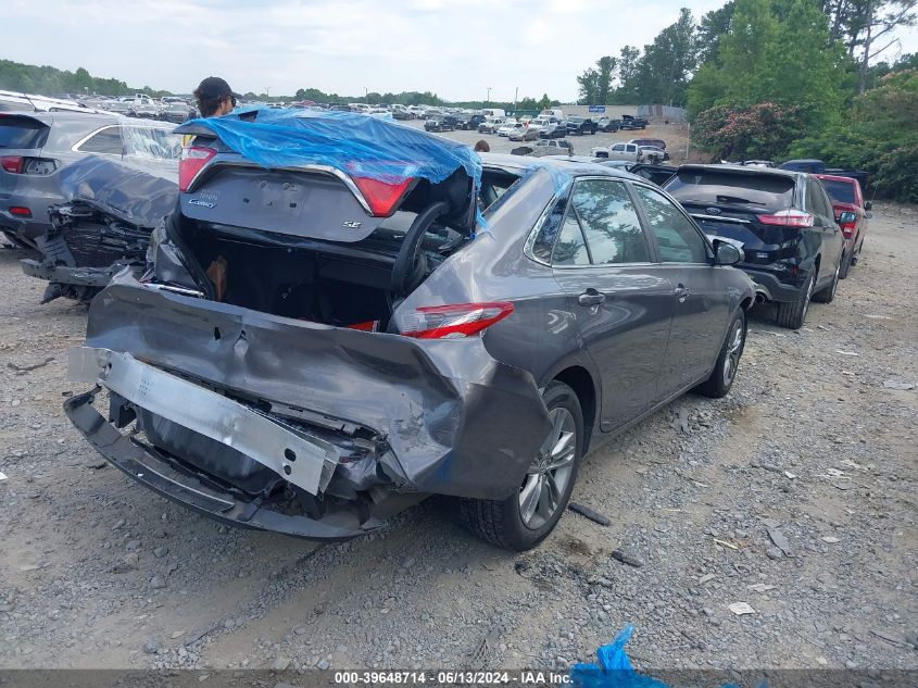 2016 Toyota Camry Se VIN: 4T1BF1FK2GU502514 Lot: 39648714