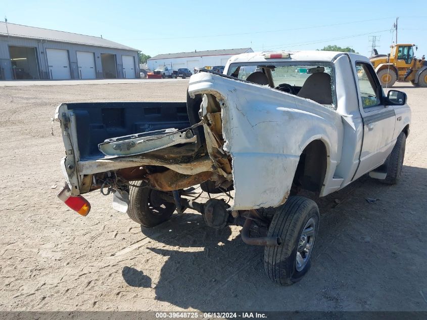 2000 Ford Ranger Xl/Xlt VIN: 1FTYR10C9YPB44352 Lot: 39648725