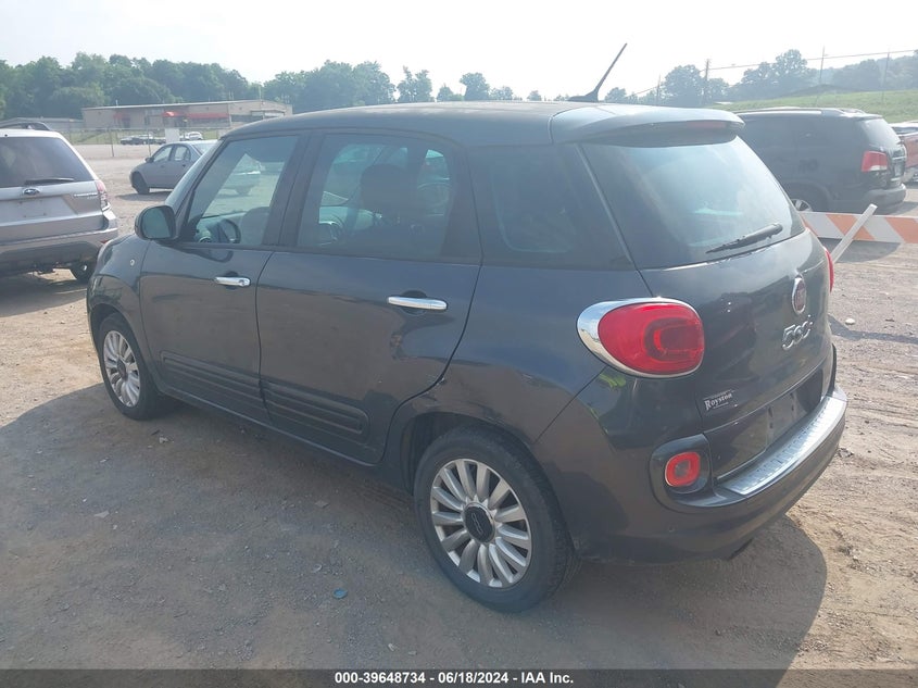 2014 Fiat 500L Easy VIN: ZFBCFABH3EZ019684 Lot: 39648734