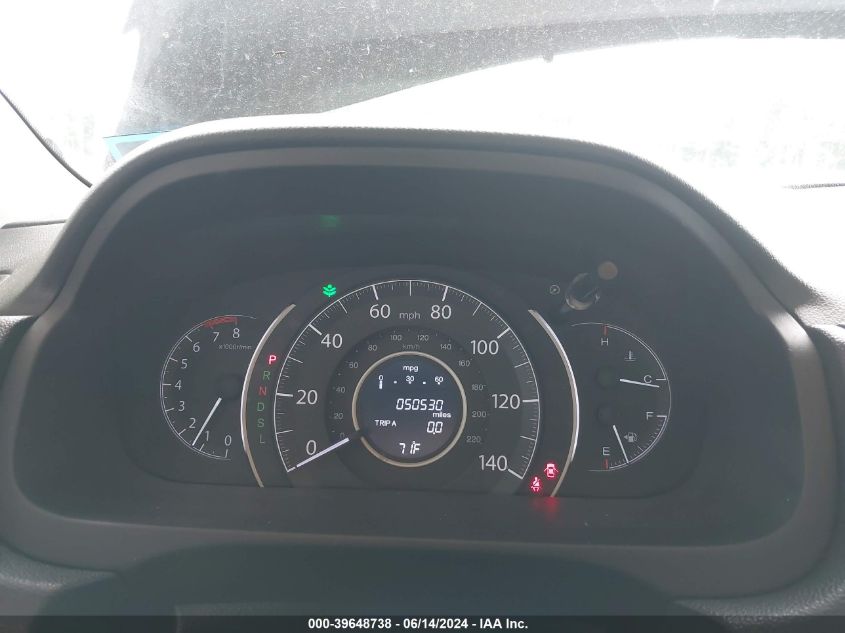 2015 Honda Cr-V Ex-L VIN: 2HKRM4H79FH655953 Lot: 39648738