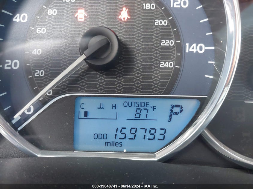 2015 Toyota Corolla Le VIN: 2T1BURHE8FC376901 Lot: 39648741