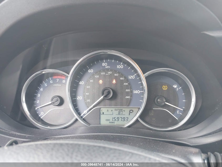 2015 Toyota Corolla Le VIN: 2T1BURHE8FC376901 Lot: 39648741