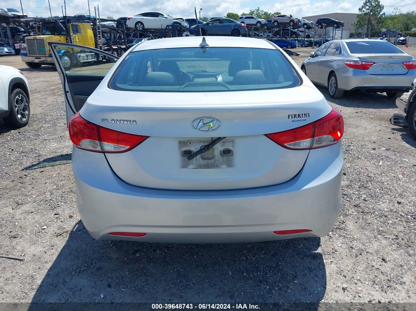 2013 Hyundai Elantra Gls VIN: KMHDH4AE3DU787581 Lot: 39648743