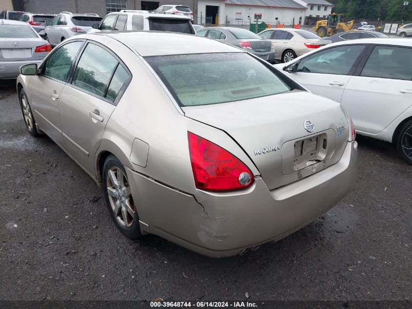 2006 Nissan Maxima 3.5 Sl VIN: 1N4BA41E76C856335 Lot: 39648744