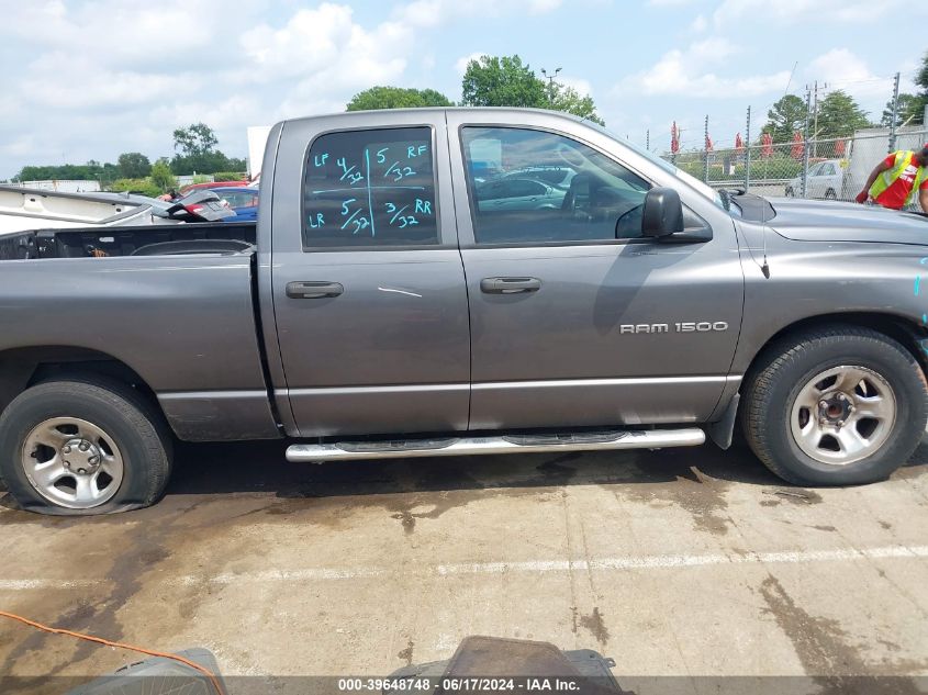 2004 Dodge Ram 1500 Slt/Laramie VIN: 1D7HA18D74J130862 Lot: 39648748