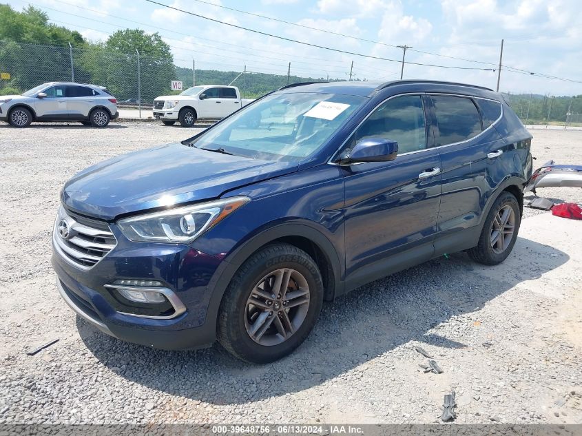 2017 Hyundai Santa Fe Sport 2.4L VIN: 5XYZUDLB3HG462669 Lot: 39648756