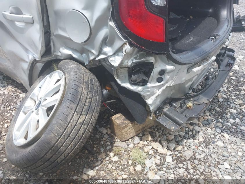 2017 Kia Soul + VIN: KNDJP3A51H7417528 Lot: 39648786