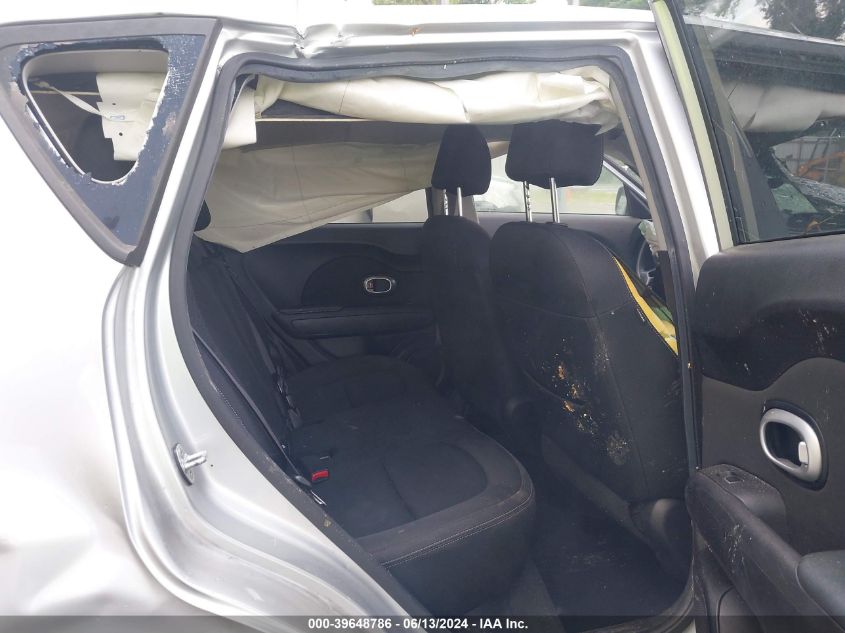 2017 Kia Soul + VIN: KNDJP3A51H7417528 Lot: 39648786