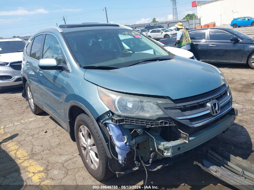 2012 Honda Cr-V Exl VIN: 2HKRM3H72CH513692 Lot: 39648788