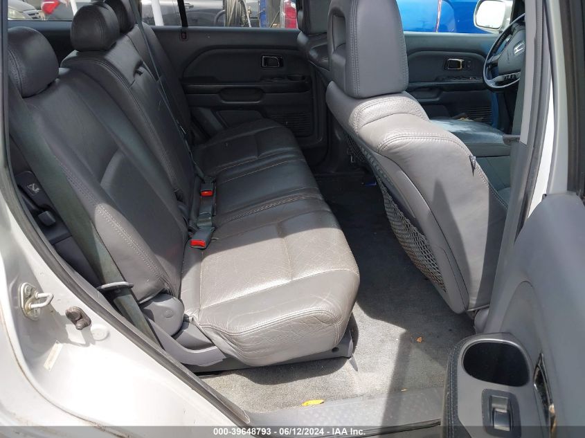 2003 Honda Pilot Ex-L VIN: 2HKYF18603H502157 Lot: 39648793