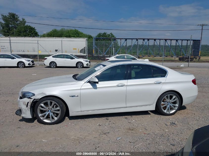 2016 BMW 535I xDrive VIN: WBA5B3C50GG260048 Lot: 39648800