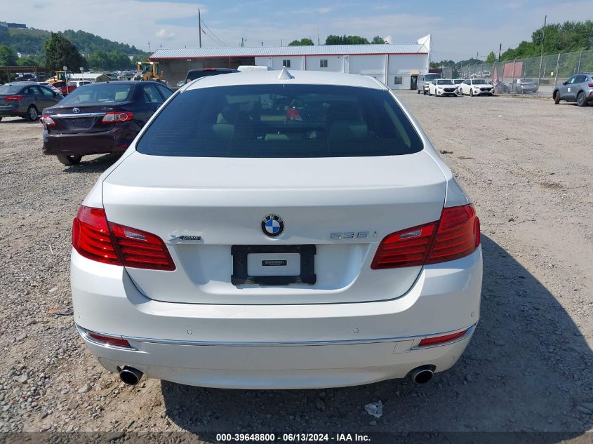 2016 BMW 535I xDrive VIN: WBA5B3C50GG260048 Lot: 39648800