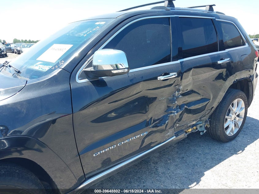 2014 Jeep Grand Cherokee Summit VIN: 1C4RJFJT8EC474977 Lot: 39648802
