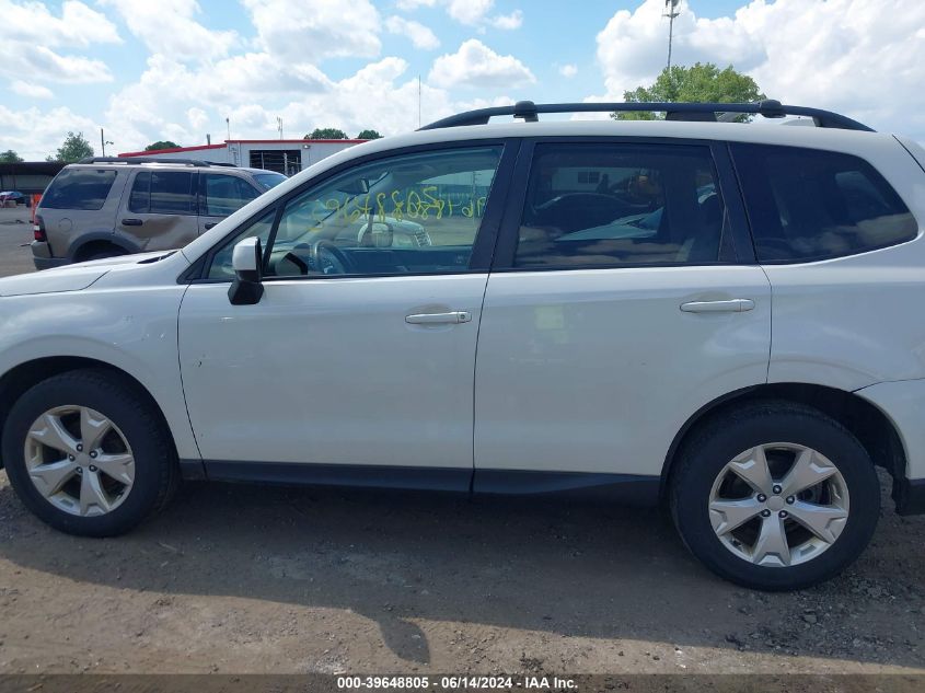 2016 Subaru Forester 2.5I Premium VIN: JF2SJAFC1GH406234 Lot: 39648805