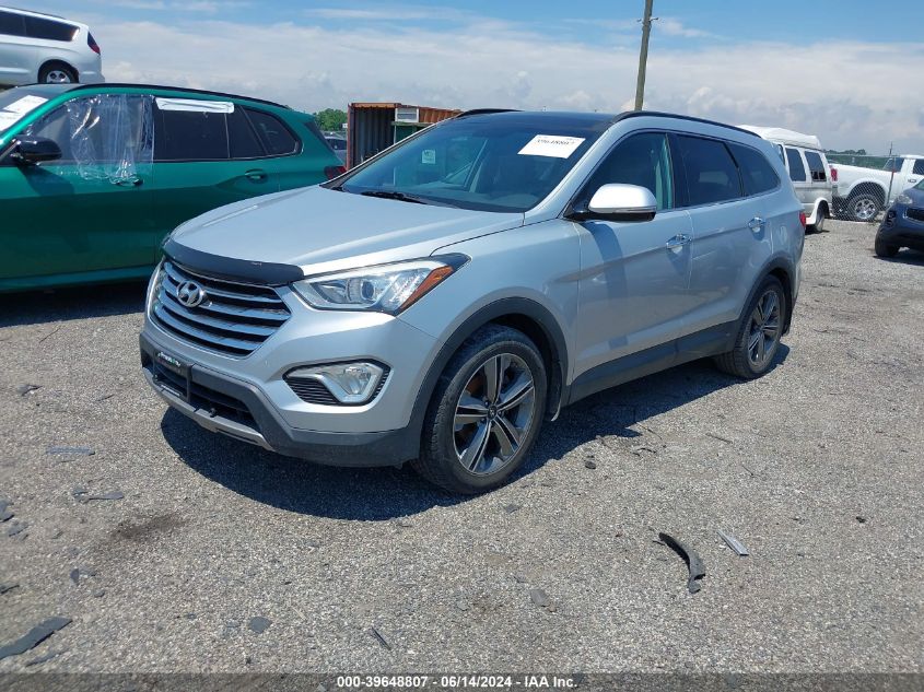 2015 Hyundai Santa Fe Limited VIN: KM8SR4HF8FU104313 Lot: 39648807