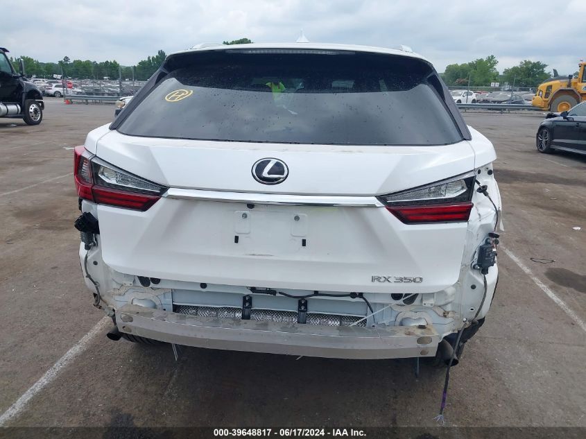 2020 Lexus Rx 350 VIN: 2T2HZMAA8LC154078 Lot: 39648817