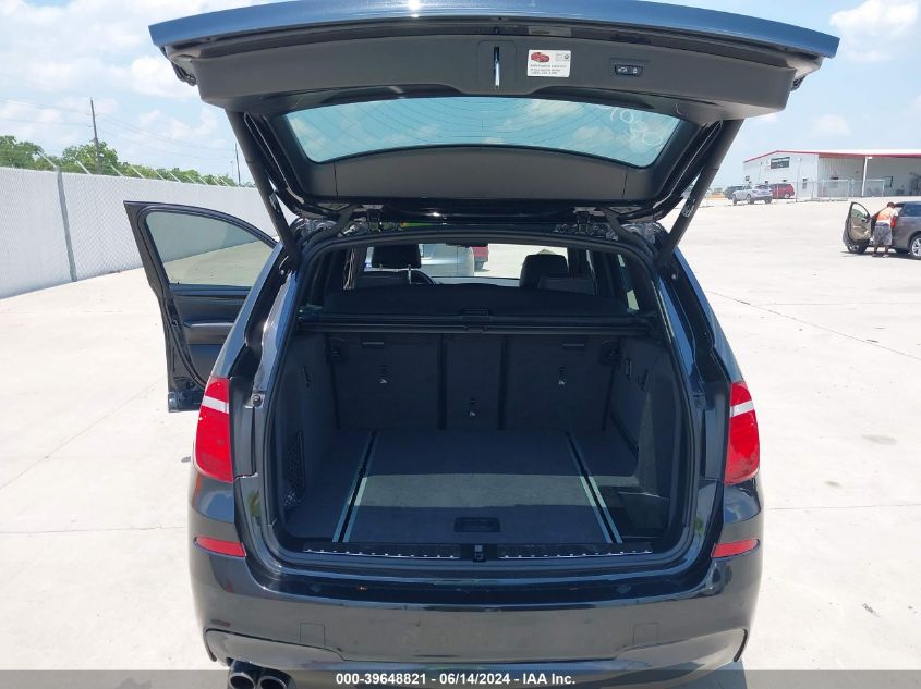 2014 BMW X3 xDrive35I VIN: 5UXWX7C55E0E82463 Lot: 39648821