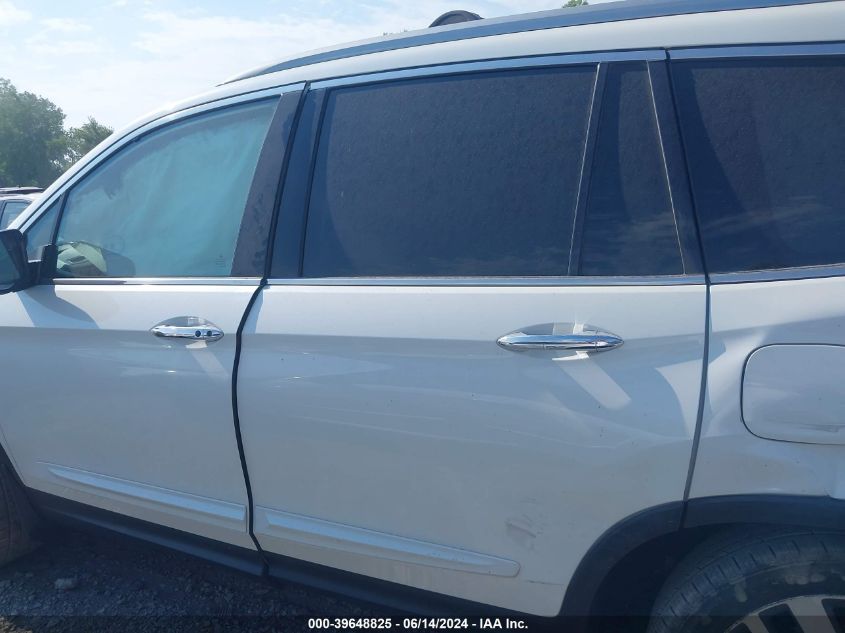 2016 Honda Pilot Touring VIN: 5FNYF6H9XGB089353 Lot: 39648825