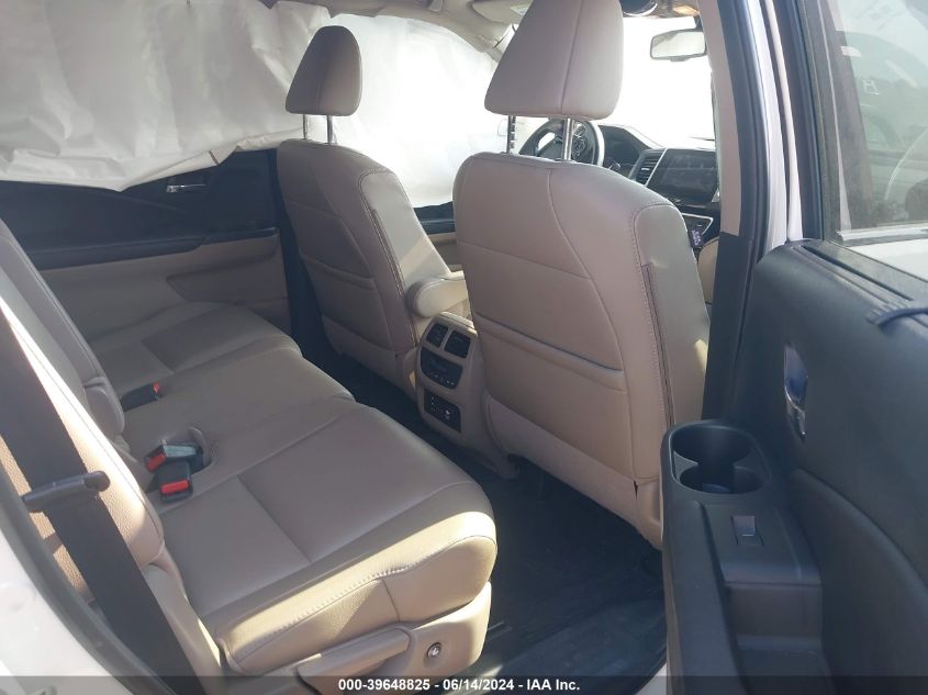 2016 Honda Pilot Touring VIN: 5FNYF6H9XGB089353 Lot: 39648825