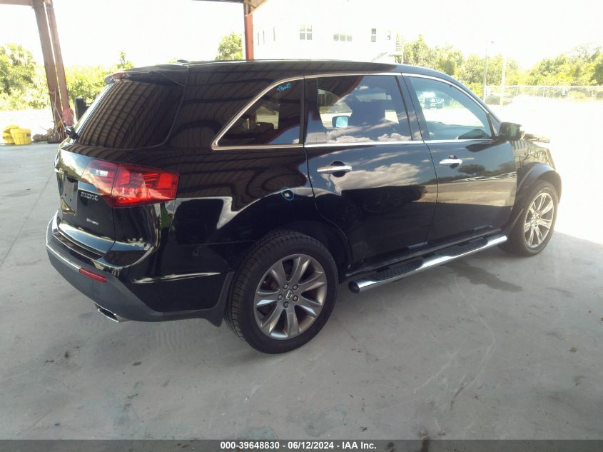 2013 Acura Mdx Advance Package VIN: 2HNYD2H65DH524591 Lot: 39648830