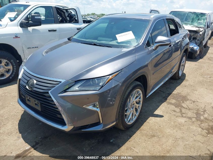 2T2BZMCA2HC091599 2017 LEXUS RX - Image 2