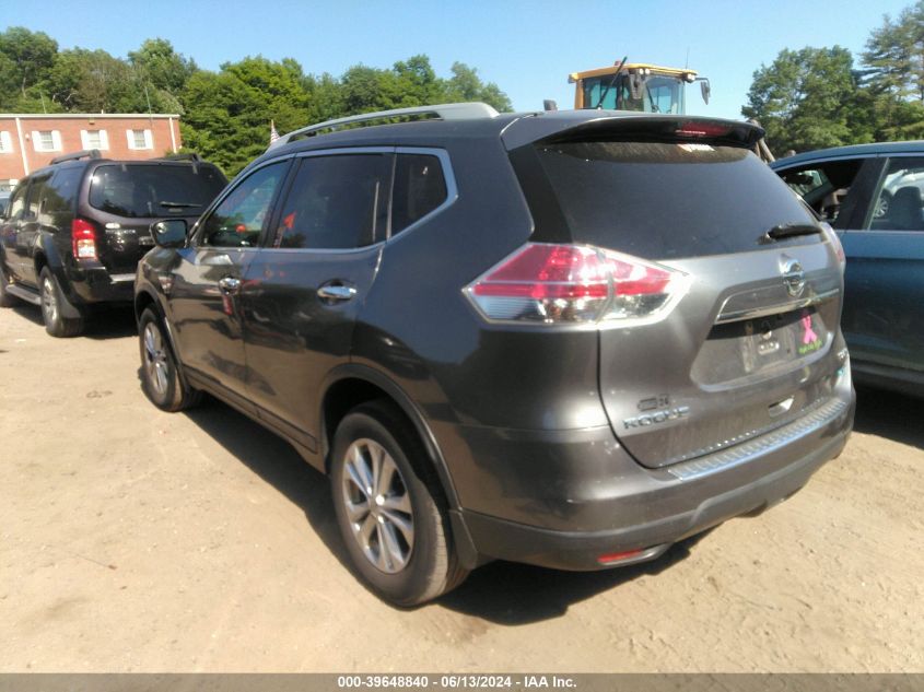 2014 Nissan Rogue Sv VIN: 5N1AT2MV3EC854110 Lot: 39648840