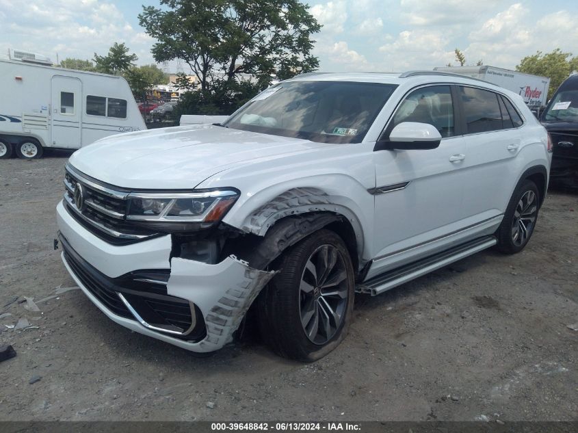 2020 Volkswagen Atlas Cross Sport 3.6L V6 Sel R-Line VIN: 1V2RE2CA8LC230377 Lot: 39648842