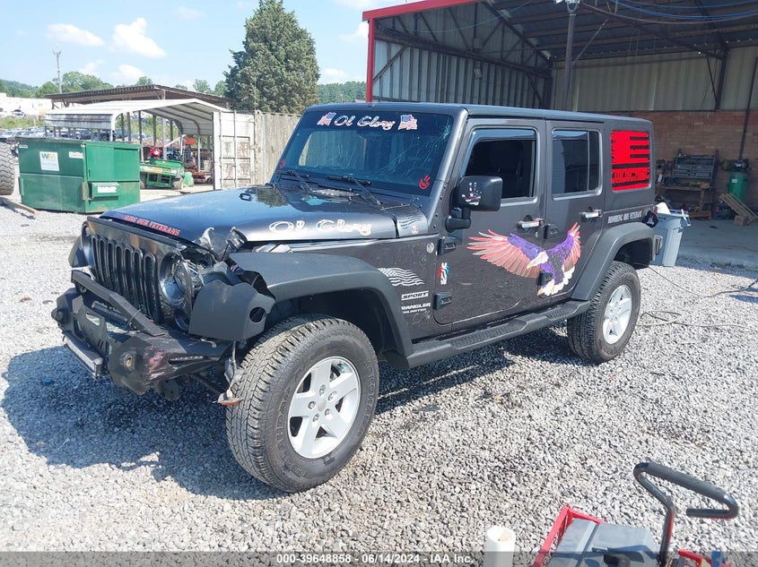 VIN 1C4BJWDG5HL710117 2017 JEEP WRANGLER UNLIMITED SPORT 4X4