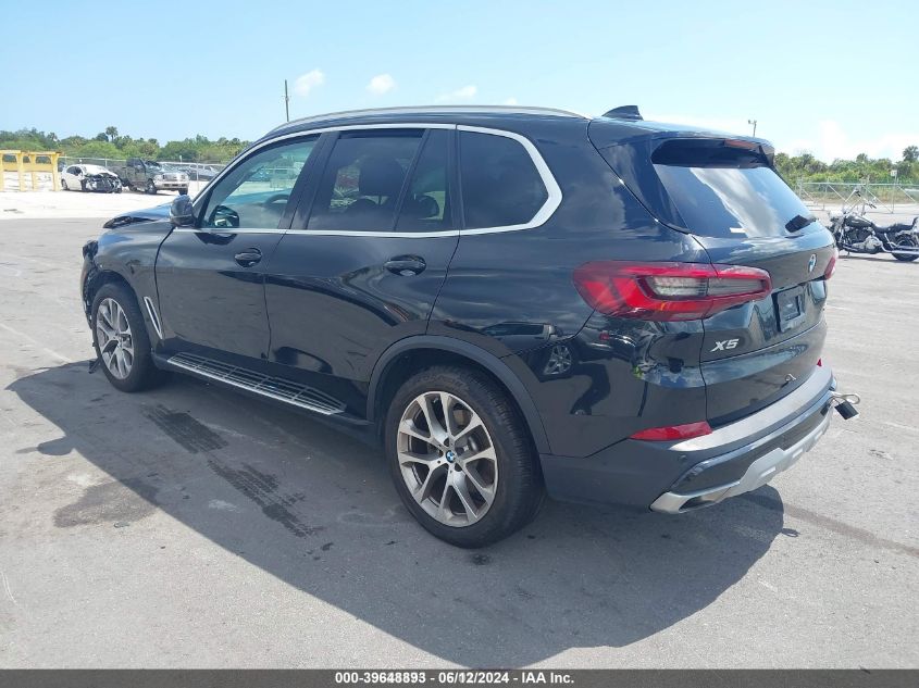 2023 BMW X5 Sdrive40I VIN: 5UXCR4C04P9P51287 Lot: 39648893