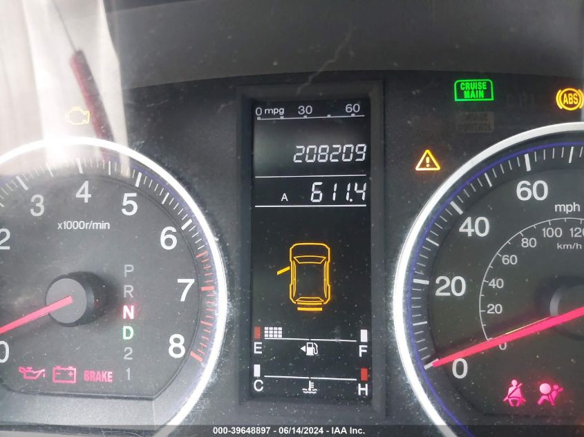 2007 Honda Cr-V Ex-L VIN: JHLRE48727C102347 Lot: 39648897