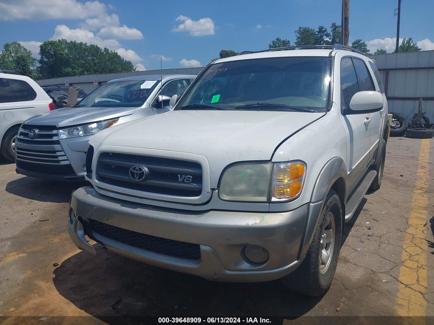 2003 Toyota Sequoia Sr5 V8 VIN: 5TDZT34A73S161823 Lot: 39648909