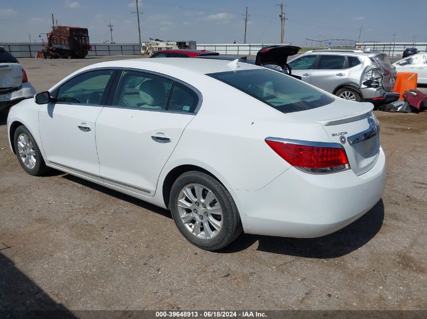 2013 Buick Lacrosse VIN: 1G4GA5ER7DF196954 Lot: 39648913